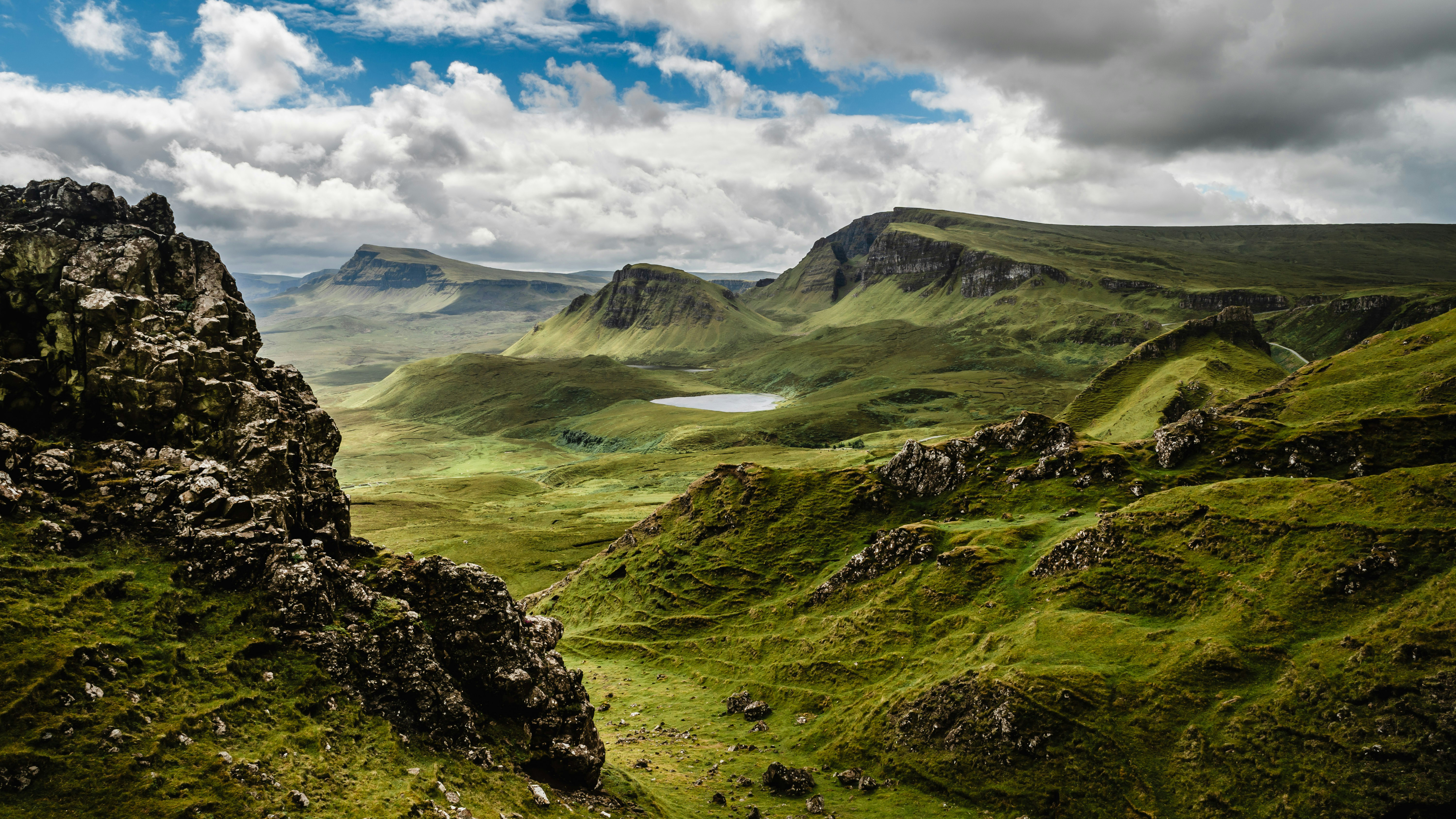 Isle of Skye — Quiraing geological landslip landscape
